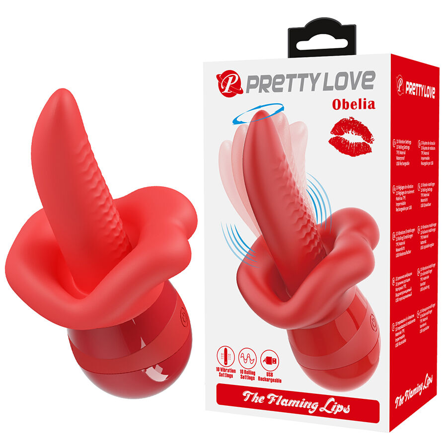 PRETTY LOVE – OBELIA MASTURBATORE VIBRATORE CON LINGUA E MOVIMENTO ORBITALE PRETTY LOVE – OBELIA MASTURBATORE VIBRATORE CON LINGUA E MOVIMENTO ORBITALE