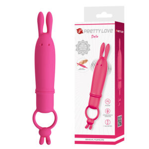 PRETTY LOVE – DELIA VIBRATORE CONIGLIO CON ANELLO DI RESISTENZA