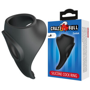 CRAZY BULL – ZADOK ANELLO ERGONOMICO CON STIMOLATORE PERINEALE
