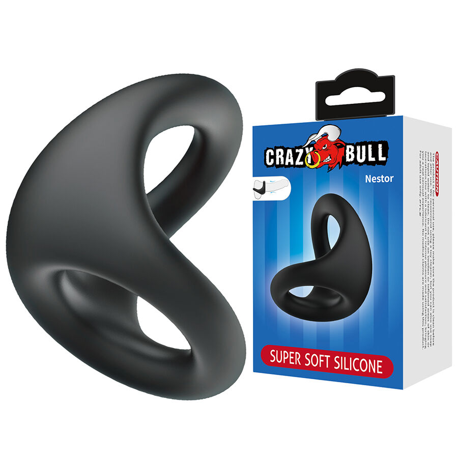 CRAZY BULL – NESTOR ANELLO ERGONOMICO PER PENE E TESTICOLI