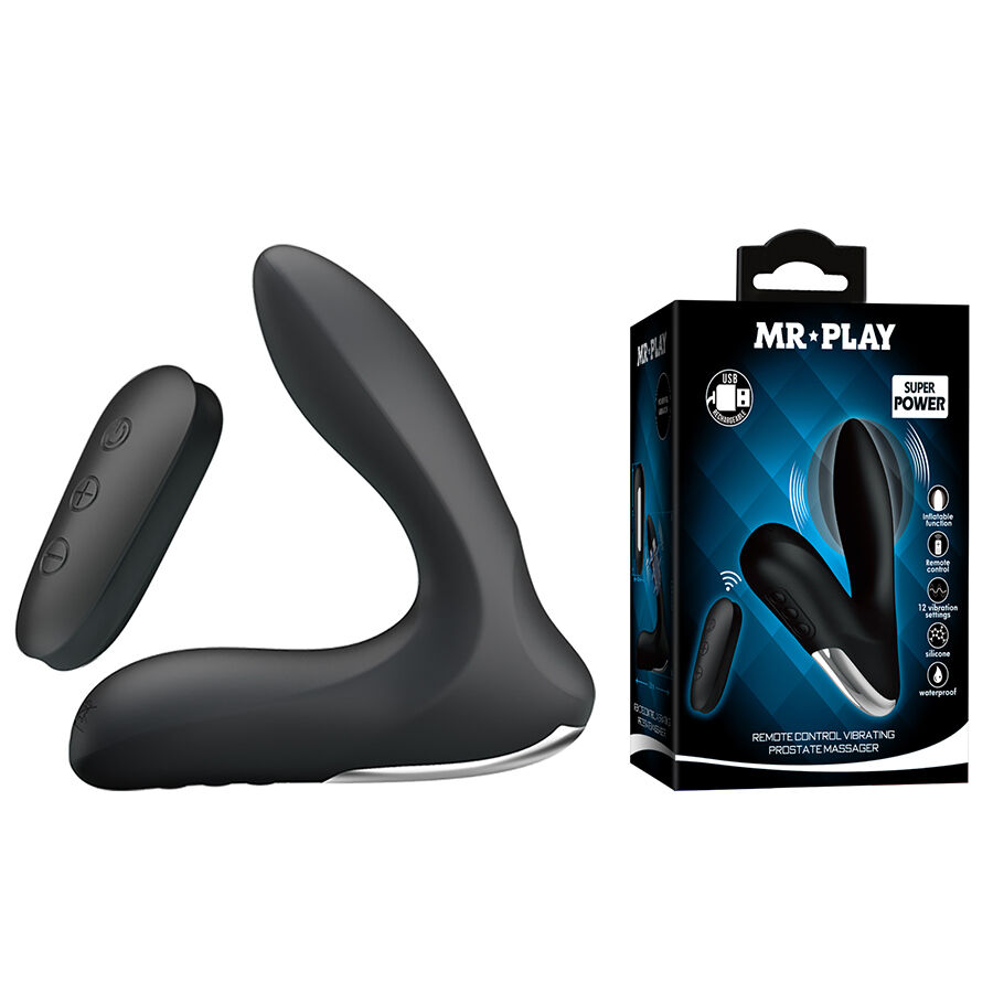 MR PLAY – MASSAGGIATORE PROSTATICO CON TELECOMANDO A VIBRAZIONE
