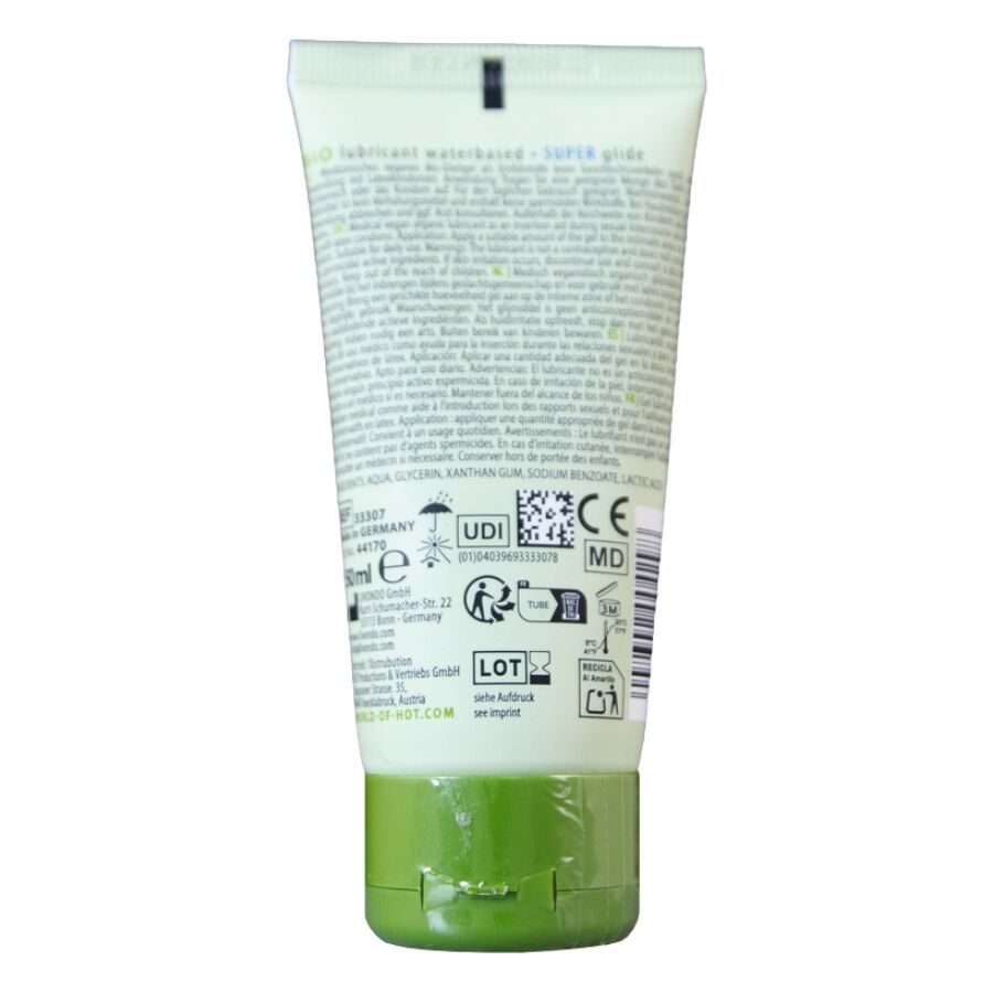 HOT - LUBRIFICANTE BIO A BASE D'ACQUA 50 ML - immagine 2