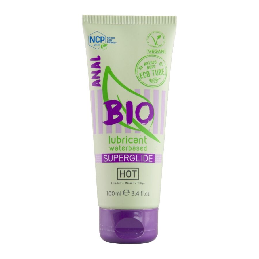 HOT – LUBRIFICANTE BIO A BASE D’ACQUA ANAL 100 ML