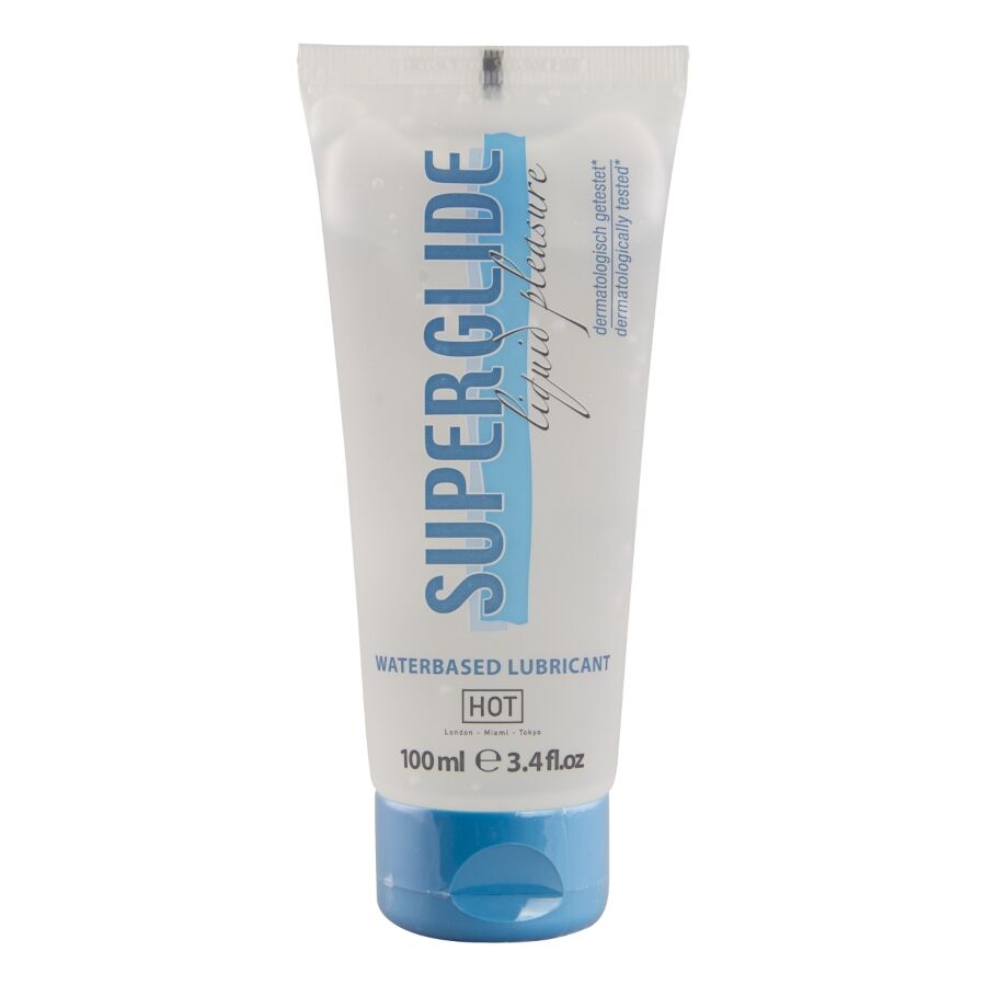 HOT – SUPERGLIDE LIQUID PLEASURE LUBRIFICANTE A BASE D’ACQUA 100 ML