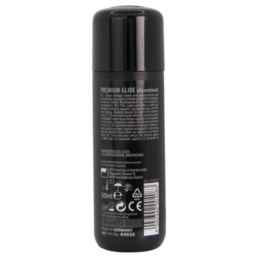 HOT - LUBRIFICANTE A BASE DI SILICONE PREMIUM SILICONE GLIDE 50 ML - immagine 3