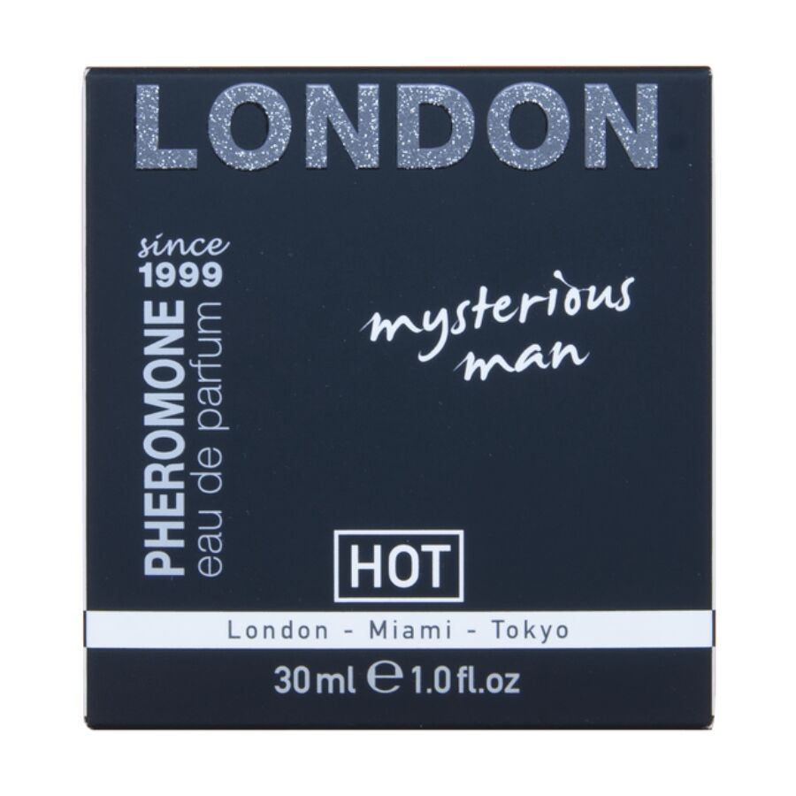 HOT - PROFUMO AI FEROMONI LONDRA UOMO MISTERIOSO 30 ML - immagine 2