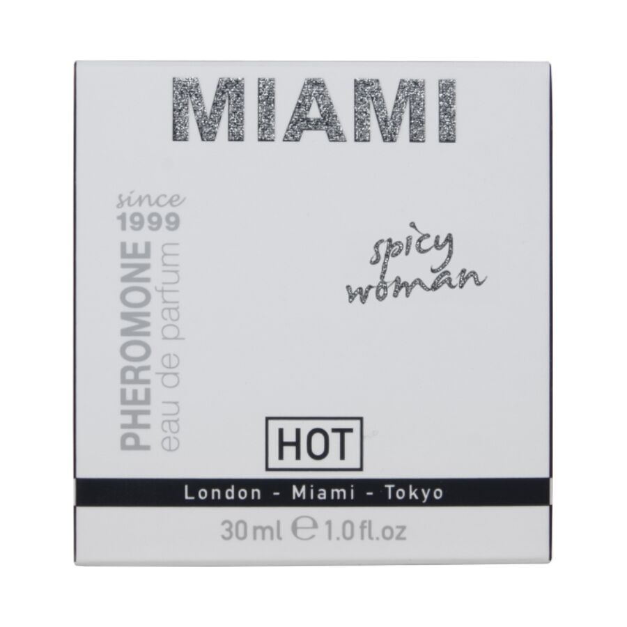 HOT - PROFUMO AI FEROMONI MIAMI SPICY WOMAN 30 ML - immagine 4