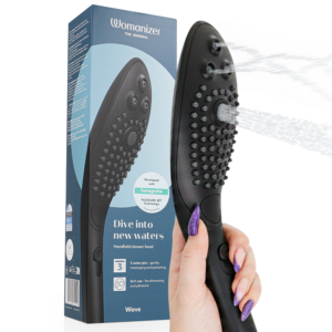 WOMANIZER – SOFFIONE DOCCIA STIMOLANTE CLITORIDEO WAVE NERO