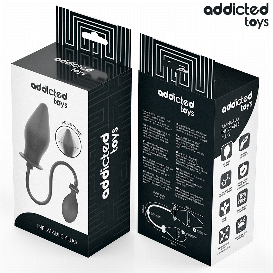ADDICTED TOYS - PLUG ANAL INFLABLE MODELO 1 - immagine 6