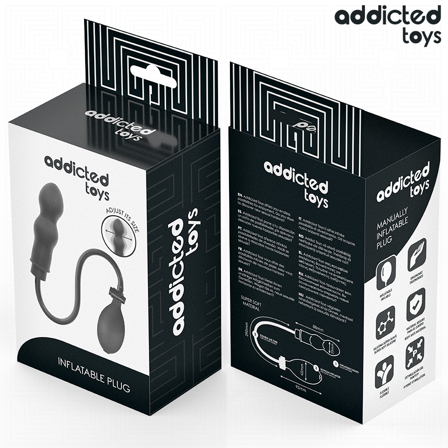 ADDICTED TOYS - PLUG ANAL INFLABLE MODELO 2 - immagine 4