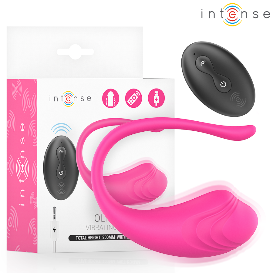 INTENSE – OLIVIA PINK UOVO VIBRANTE CON TELECOMANDO