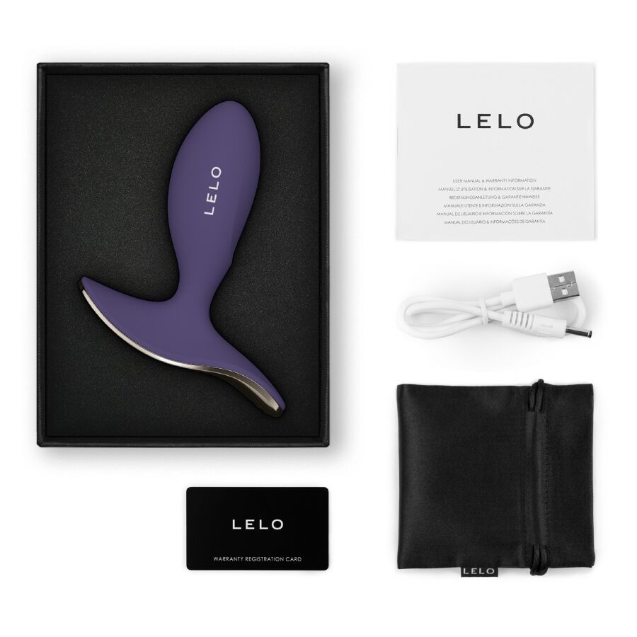 LELO - SURFER 2 UNISEX ANAL VIBRATING PLUG CYBER PURPLE - immagine 2