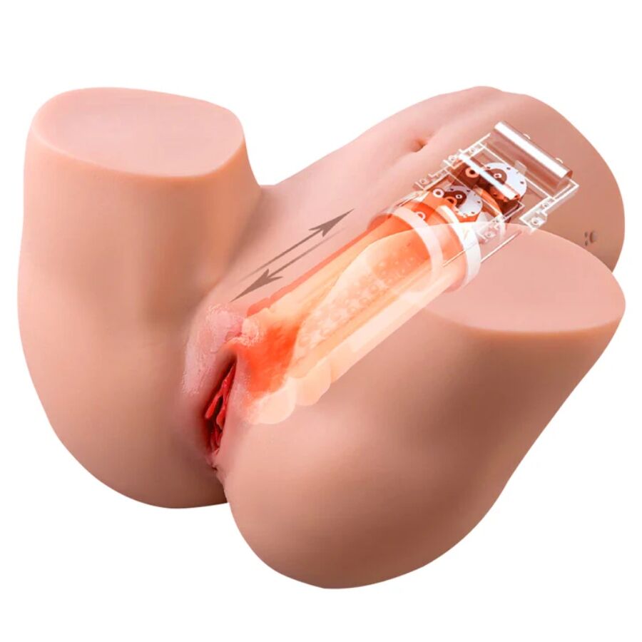 DESIDERIO NASCOSTO - MASTURBATORE FEMMINILE MEGA TROIA CON TORSO DA 22 KG - immagine 3