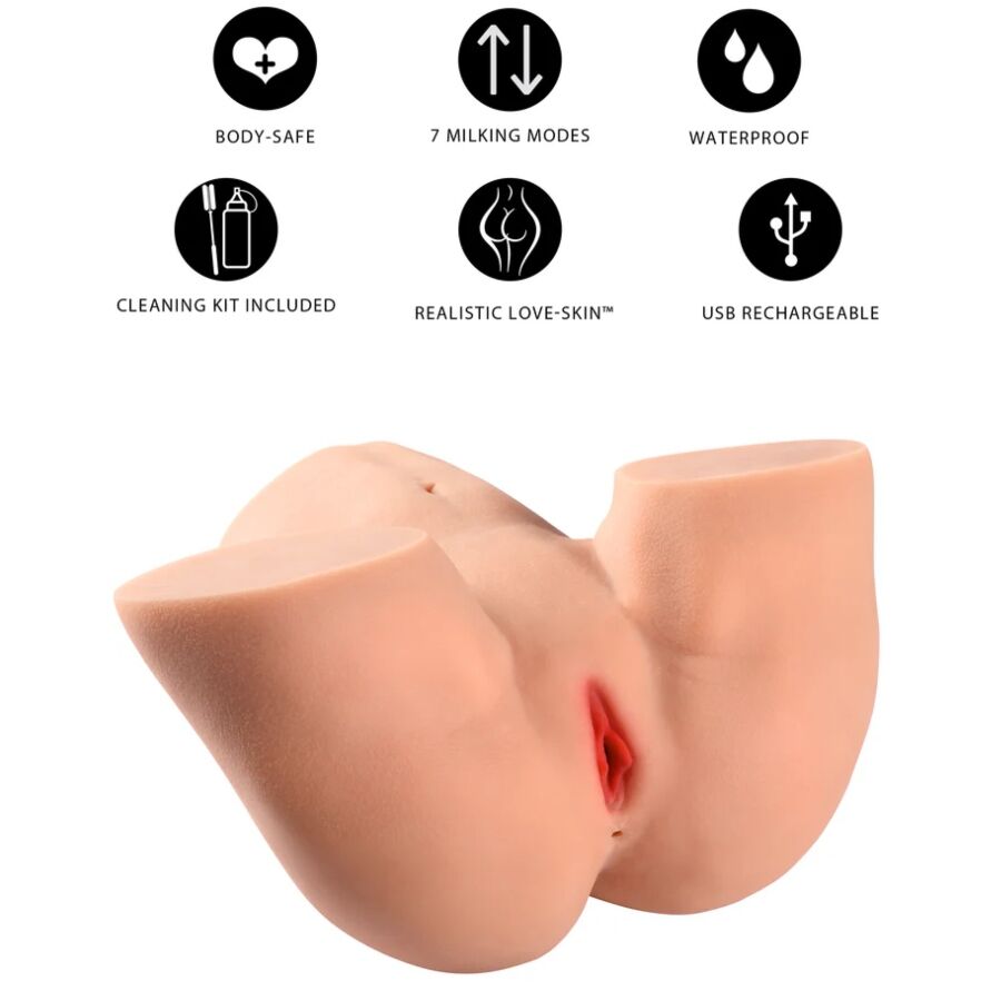 DESIDERIO NASCOSTO - MASTURBATORE FEMMINILE CON GRANDE CULO DA MUNGITURA 16 KG - immagine 2