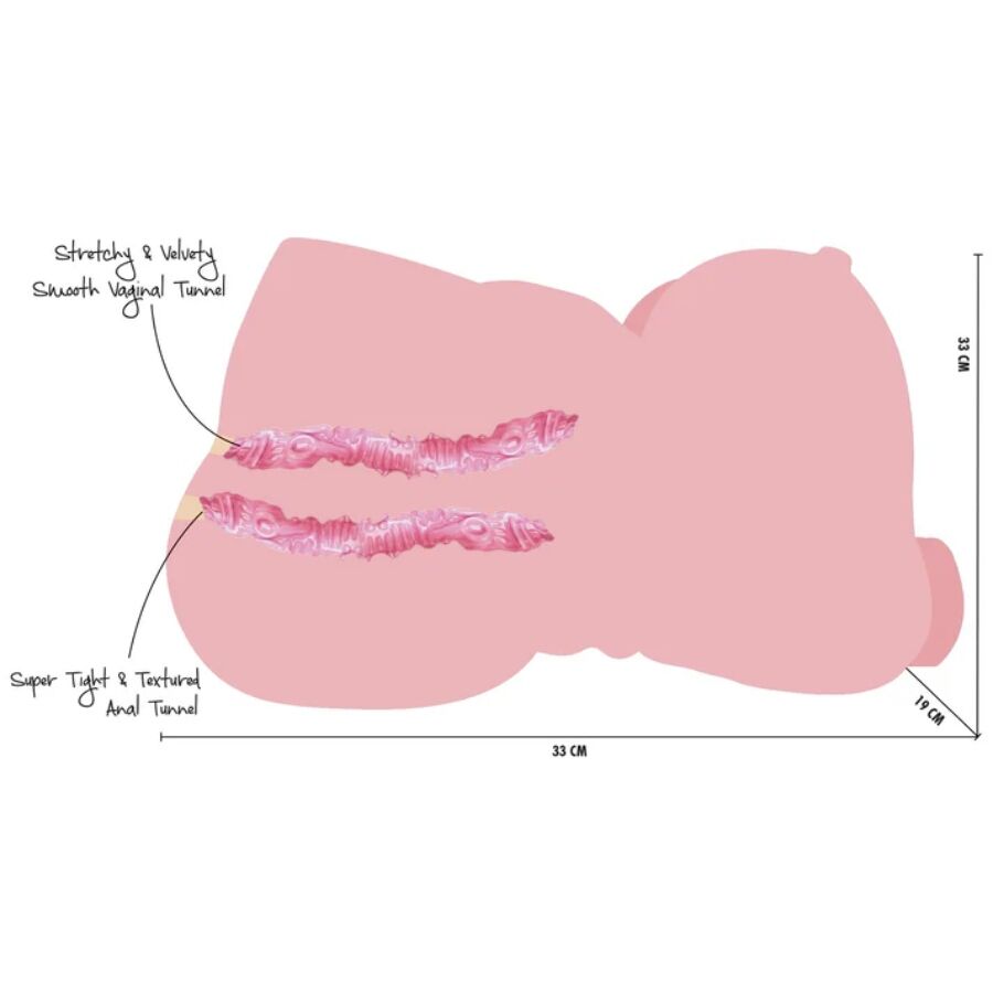 HIDDEN DESIRE - BIG FAT BANGING BABE TORSO MASTURBATORE FEMMINILE 10 KG - immagine 3