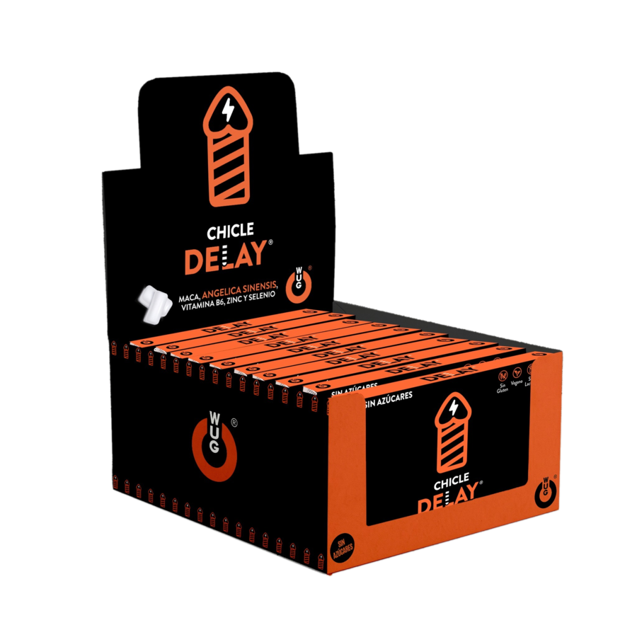 WUG SEX SENSE – RITARDO PER LO SPERMA | ESPOSITORE 12 X 8 UNITÀ