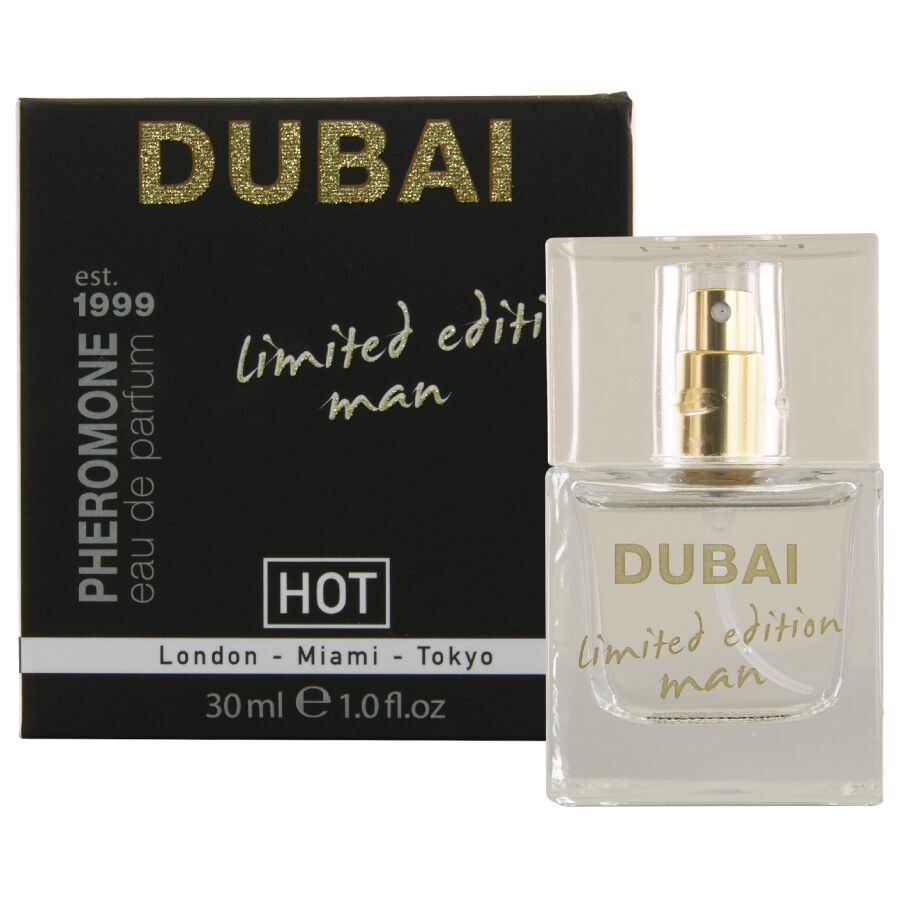 HOT – PROFUMO AI FEROMONI DUBAI EDIZIONE LIMITATA UOMO 30 ML HOT – PROFUMO AI FEROMONI DUBAI EDIZIONE LIMITATA UOMO 30 ML