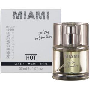 HOT – PROFUMO AI FEROMONI MIAMI SPICY WOMAN 30 ML