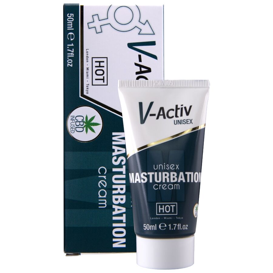 HOT – CREMA PER LA MASTURBAZIONE CON CBD – UNISEX 100ML