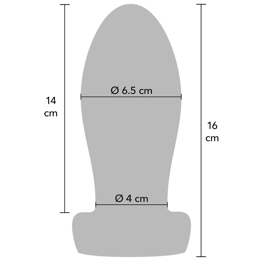 HIDDEN DESIRE - EXTREME HEAVY ANAL STRETCHER PLUG ANALE L - immagine 3