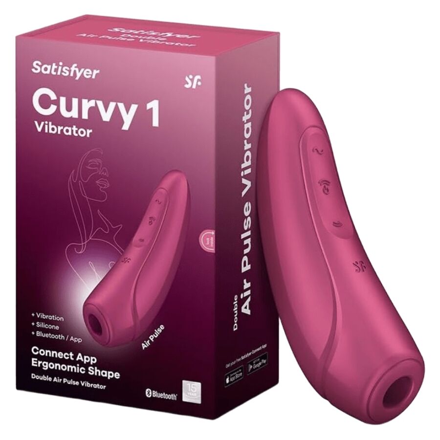 SATISFYER CURVY 1+ ROSSO / ROSA