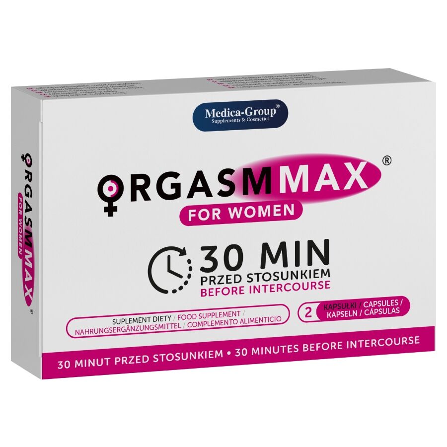 MEDICA GROUP – ORGASM MAX PER DONNA 2 CAPSULE MEDICA GROUP – ORGASM MAX PER DONNA 2 CAPSULE