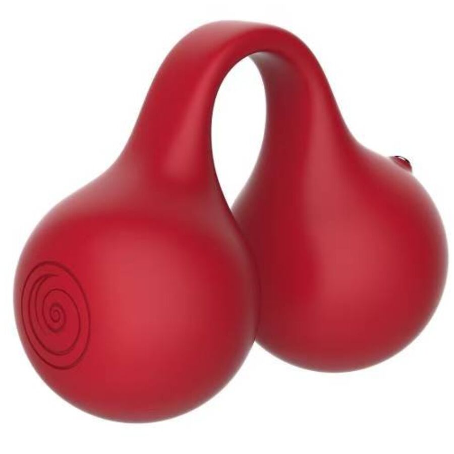 SNAIL VIBE – TWINN VIBRATORE A DITA CHERRY SNAIL VIBE – TWINN VIBRATORE A DITA CHERRY