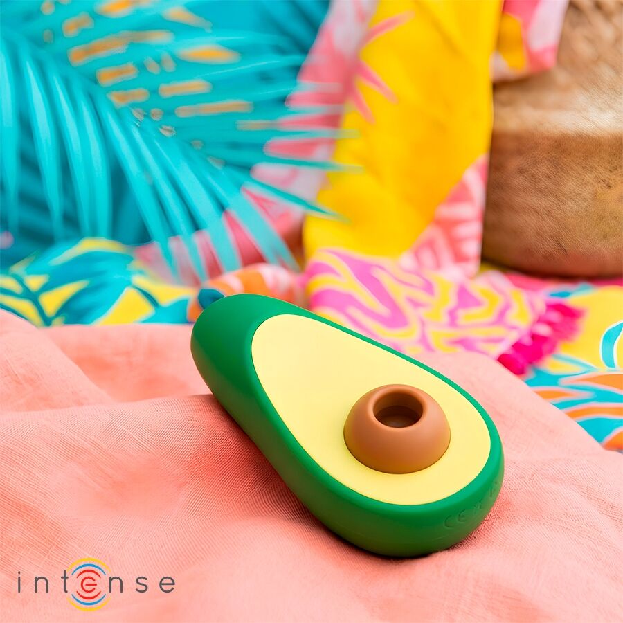 INTENSE - WAKI STIMOLATORE CLITORIDEO AD ASPIRAZIONE AVOCADO - immagine 3