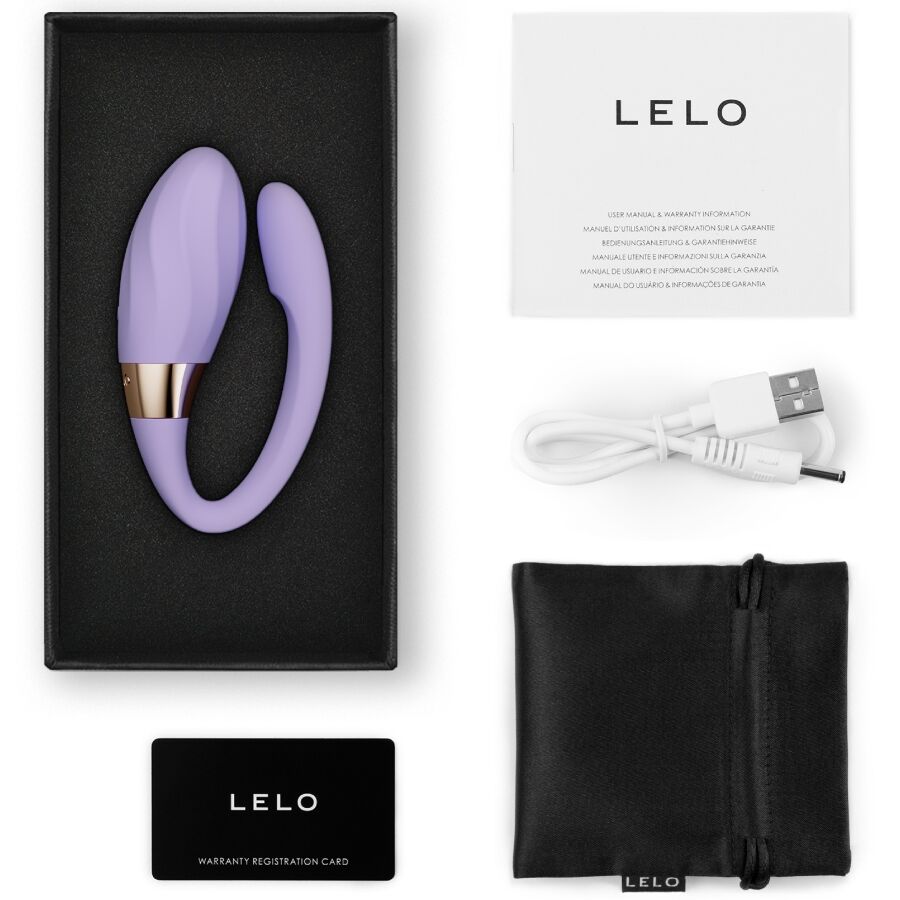 LELO - TIANI VIBRATORE PER COPPIE TWIST LAVANDA - immagine 3