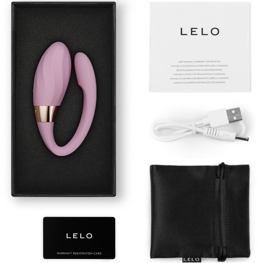 LELO - TIANI VIBRATORE PER COPPIE TWIST ROSA TENUE - immagine 4