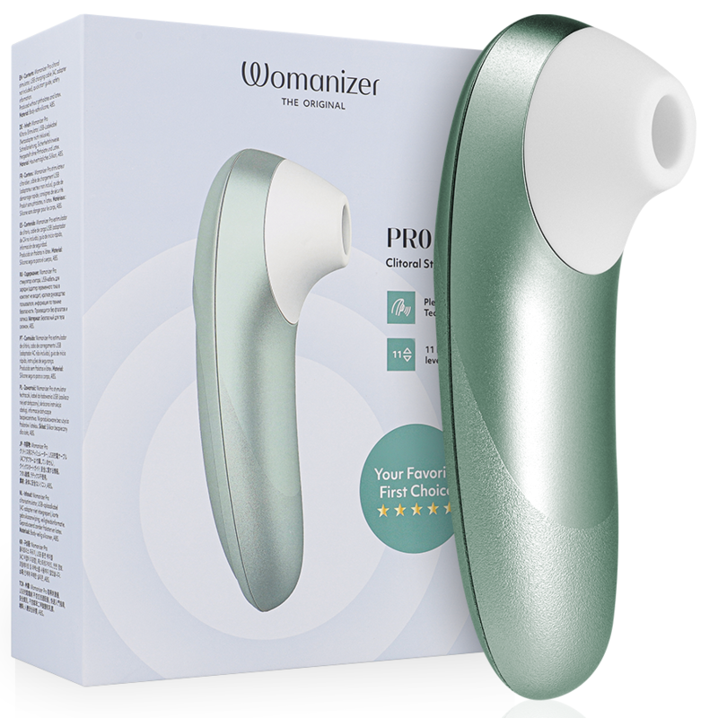 WOMANIZER – STIMOLATORE CLITORIDEO PRO VIBRANTE VERDE SALVIA