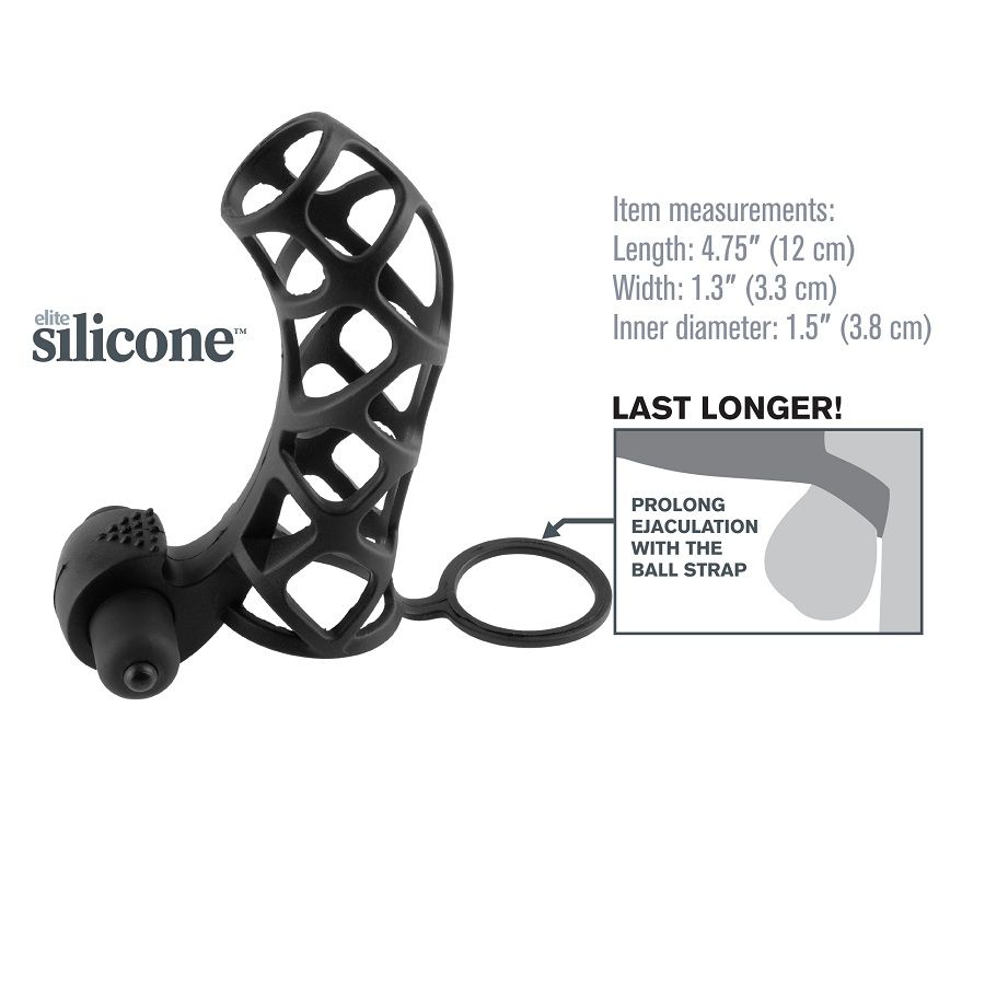 FANTASY X- TENSIONS - POWER CAGE IN SILICONE ESTREMO - immagine 2