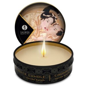 SHUNGA – MINI CARESS BY CANDELIGHT CANDELA DA MASSAGGIO VANIGLIA 30 ML