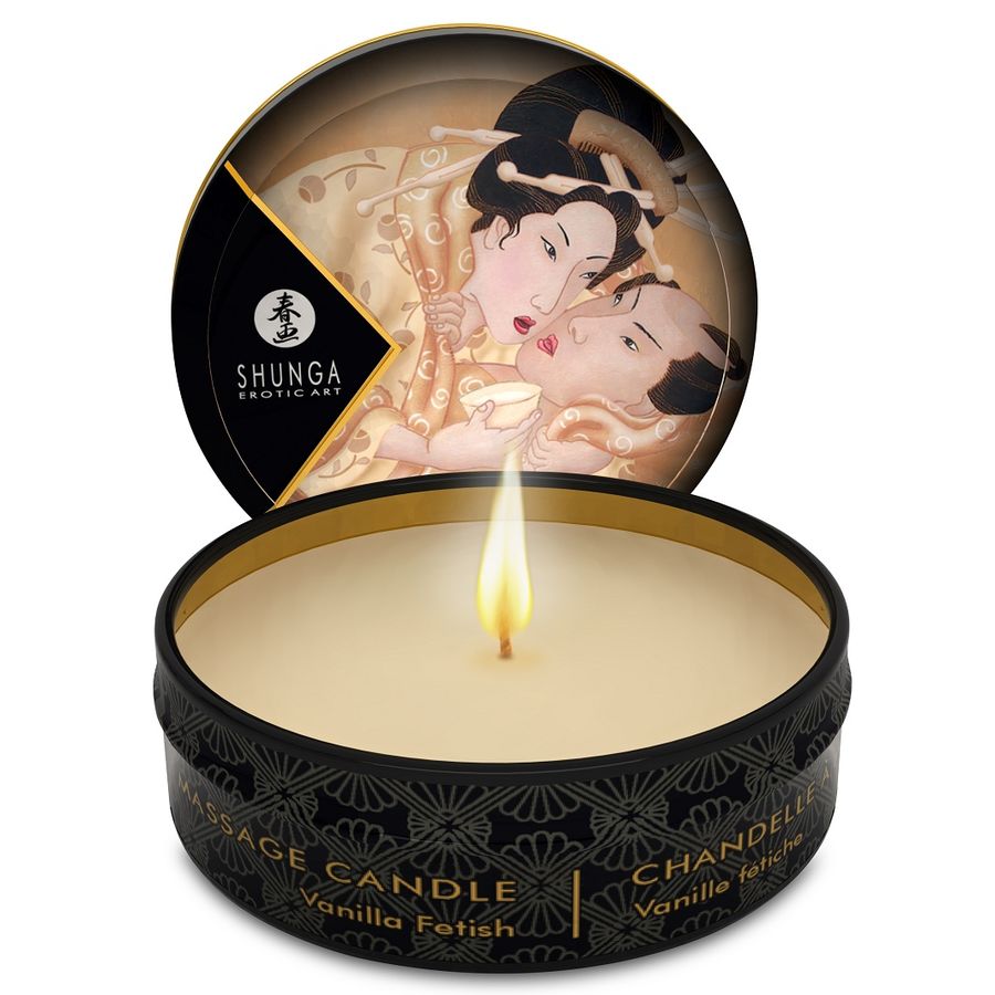 SHUNGA – MINI CARESS BY CANDELIGHT CANDELA DA MASSAGGIO VANIGLIA 30 ML SHUNGA – MINI CARESS BY CANDELIGHT CANDELA DA MASSAGGIO VANIGLIA 30 ML