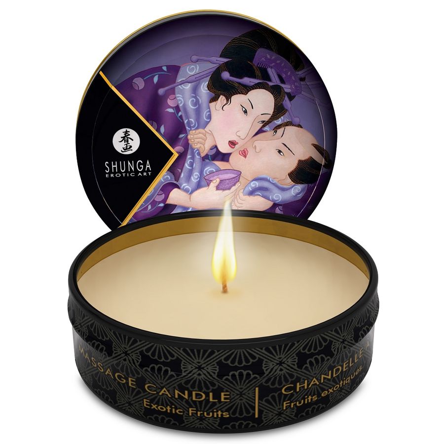 SHUNGA - MINI CARESS BY CANDLELIGHT ESPOSITORE CANDELE DA MASSAGGIO 24 UNITÀ - immagine 5