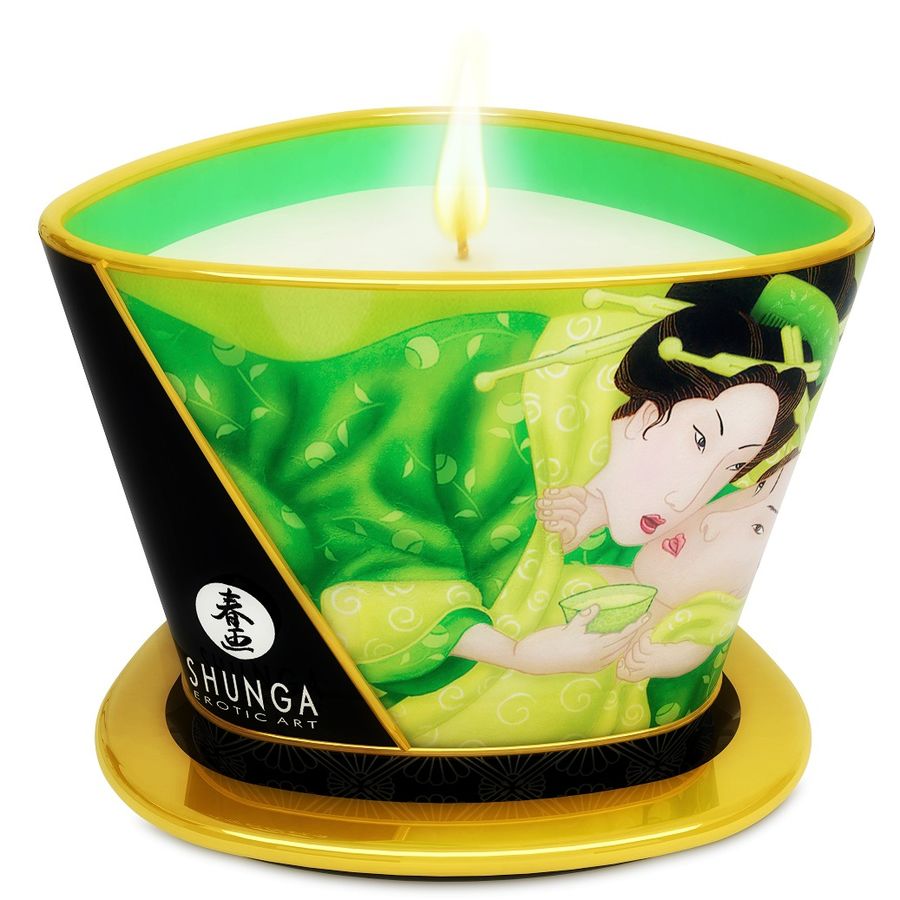 SHUNGA – MINI CARESS BY CANDELIGHT CANDELA DA MASSAGGIO T VERDE 170 ML SHUNGA – MINI CARESS BY CANDELIGHT CANDELA DA MASSAGGIO T VERDE 170 ML