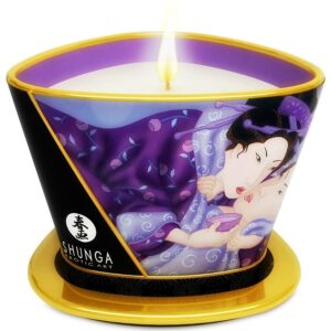 SHUNGA – MINI CARESS BY CANDELIGHT CANDELA DA MASSAGGIO AI FRUTTI ESOTICI 170 ML