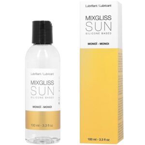 MIXGLISS – LUBRIFICANTE A BASE SILICONE AROMA MONOI 100ML
