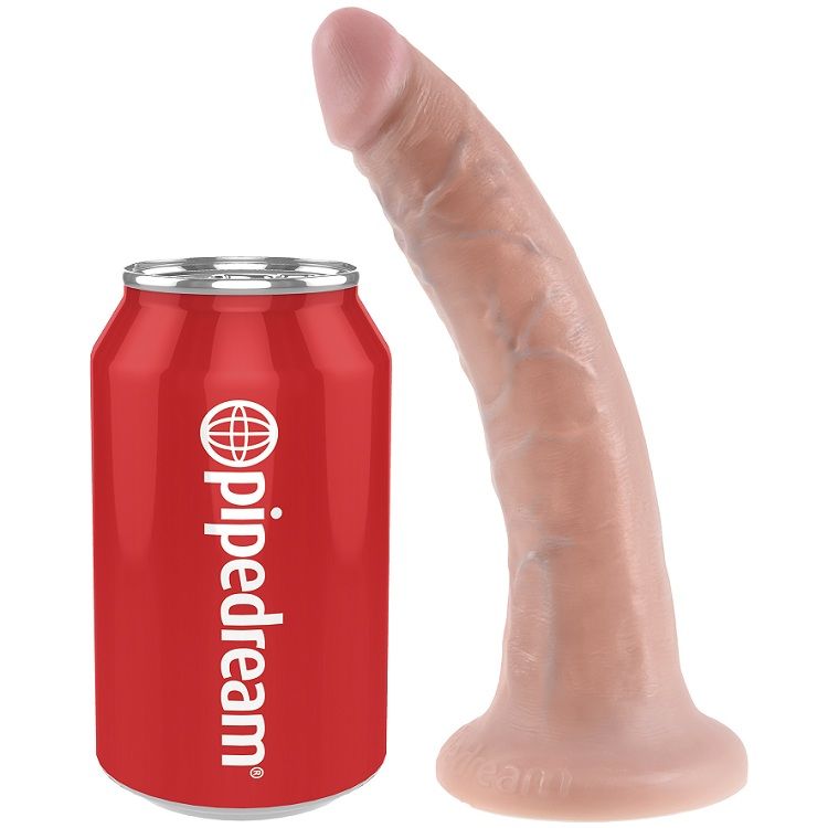 KING COCK - 7 DILDO CARNE 17.8 CM - immagine 4