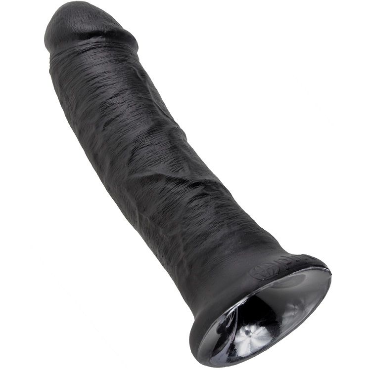 KING COCK - 8 DILDO NERO 20.3 CM - immagine 2