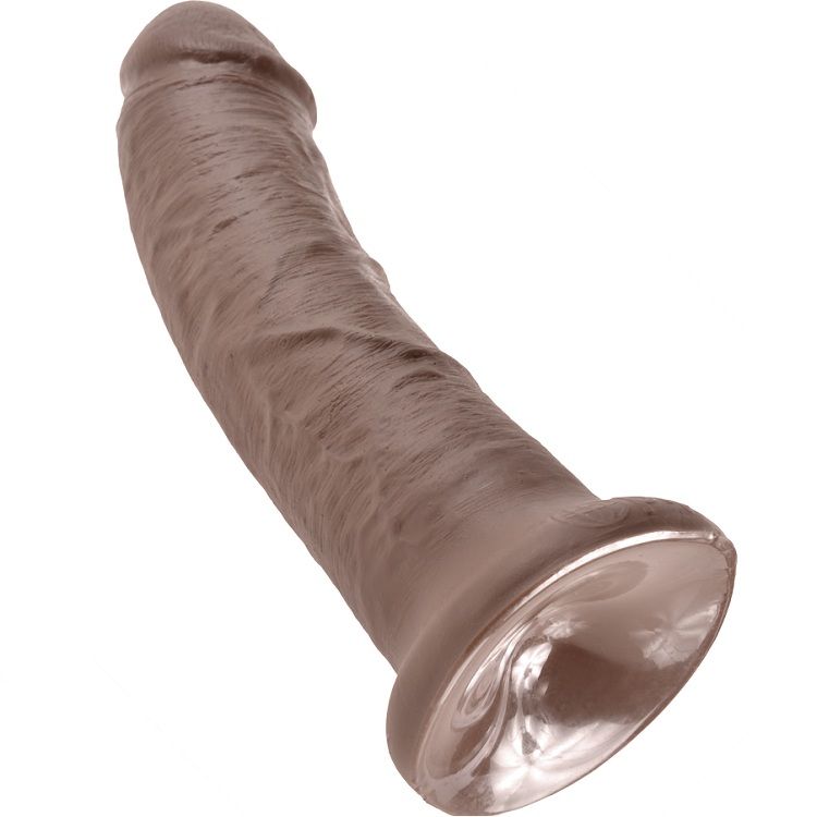 KING COCK - 8 DILDO MARRONE 20.3 CM - immagine 2