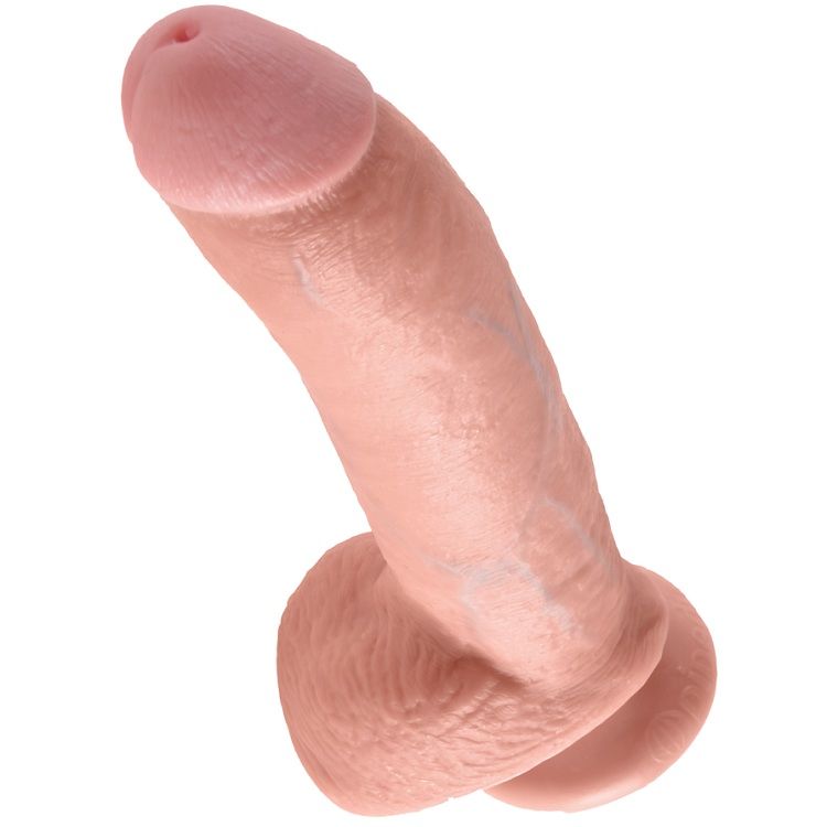 KING COCK – 9 DILDO FLESH CON SFERE 22.9 CM