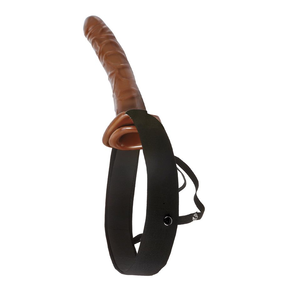 FETISH FANTASY SERIES - CHOCOLATE DREAM HOLLOW STRAP-ON - immagine 4