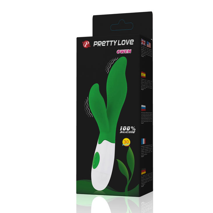 PRETTY LOVE - FLIRTAZIONE VIBRATORE OWEN GREEN - immagine 5