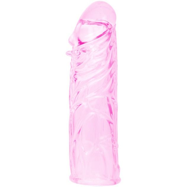 BAILE – COPERTURA PENE IN SILICONE STIMOLANTE ROSA 13 CM BAILE – COPERTURA PENE IN SILICONE STIMOLANTE ROSA 13 CM