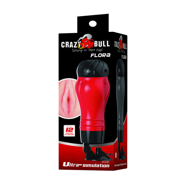 CRAZY BULL - VAGINA FLORA CON BASE MASTURBATORE - immagine 9