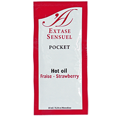 EXTASE SENSUAL – OLIO STIMOLANTE ALLA FRAGOLA 10 ML