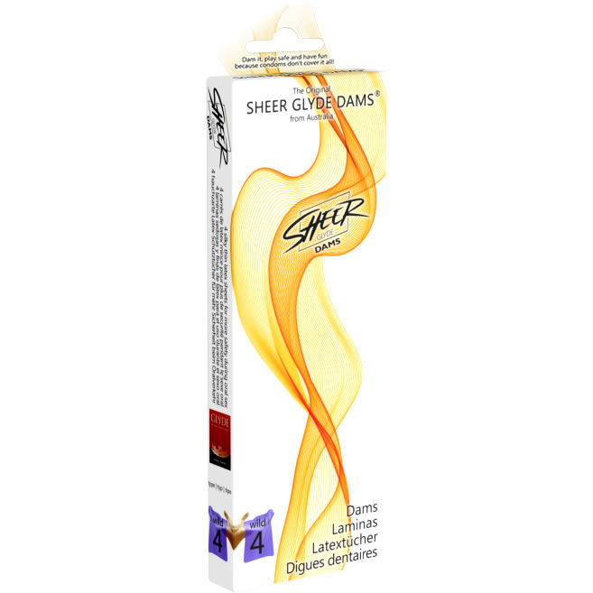 SHEER GLYDE - DAMS LAMINAS LATTICE SESSO ORALE MORE SELVATICHE - immagine 2