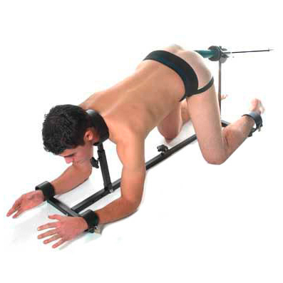 METAL HARD - BDSM CARCERE CON ACCESSORIO PENETRAZIONE - immagine 2