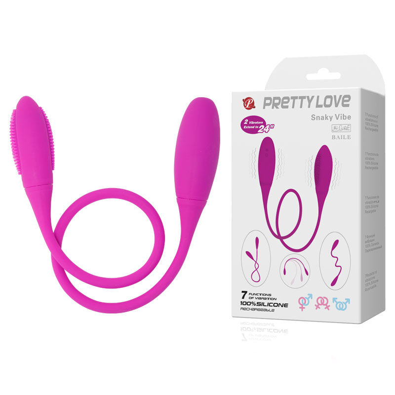 PRETTY LOVE - VIBRATORE SNAKY DELUXE 7 V - immagine 2